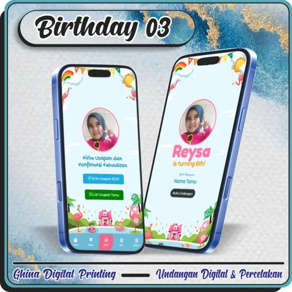 Ghina Digital Printing - Undangan Digital Website