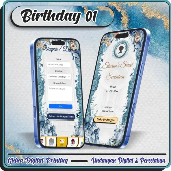 Ghina Digital Printing - Undangan Digital Website