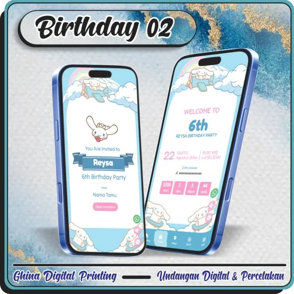 Ghina Digital Printing - Undangan Digital Website