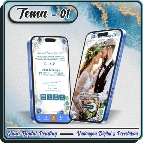 Ghina Digital Printing - Undangan Digital Website