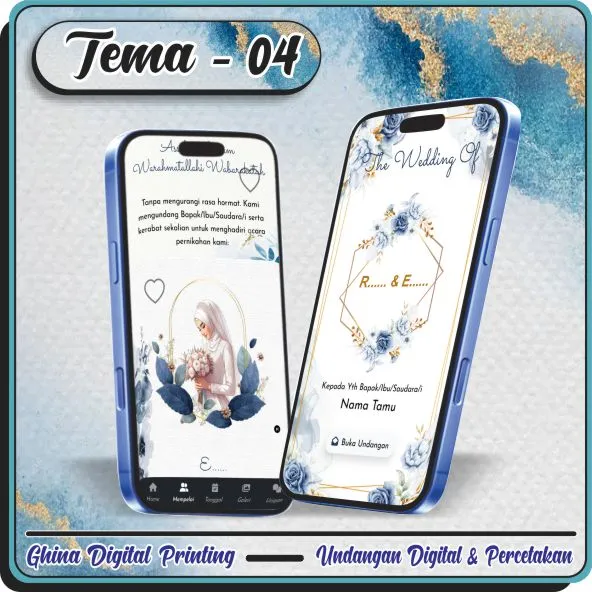 Ghina Digital Printing - Undangan Digital Website
