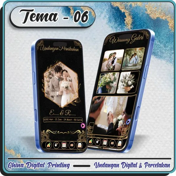 Ghina Digital Printing - Undangan Digital Website